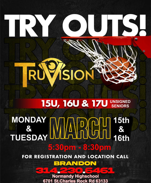 TruVision host Tryouts for AAU program